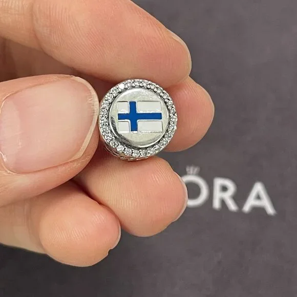 Pandora | Jewelry | Pandora Finland Flag Exclusive Charm